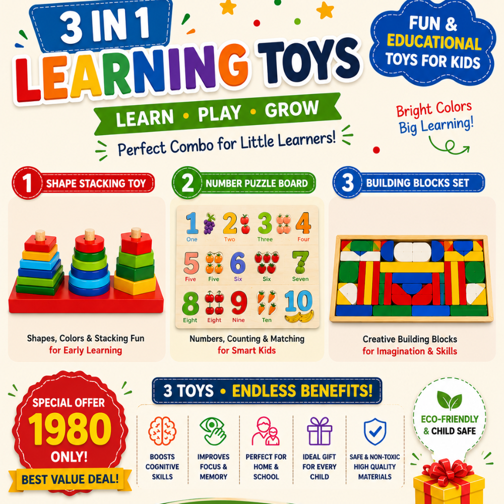 Little Genius Educational Toy Set